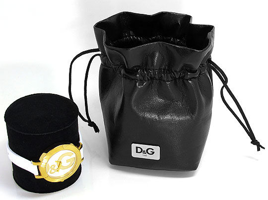 Foto 4 - DundG Dolce und Gabbana Hoop La Weisses Lederband Damen, R5425