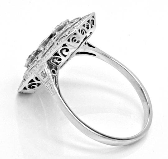 Foto 3 - Original antiker Art Deco Ring, Grosse Diamanten, S6123