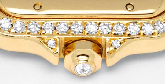 Foto 8 - Cartier Panthere Damen Gold Org.Diamant Gehäuse, U1349