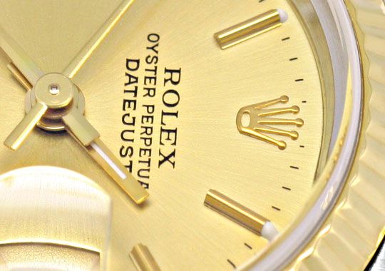 Foto 3 - Rolex Lady Datejust, Rolex Damen-Armband-Uhr Stahl-Gold, U1406